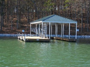 covered dock   